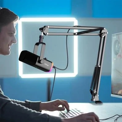 FIFINE AM8T – O Microfone Perfeito para Streaming, Gaming e Reuniões Profissionais