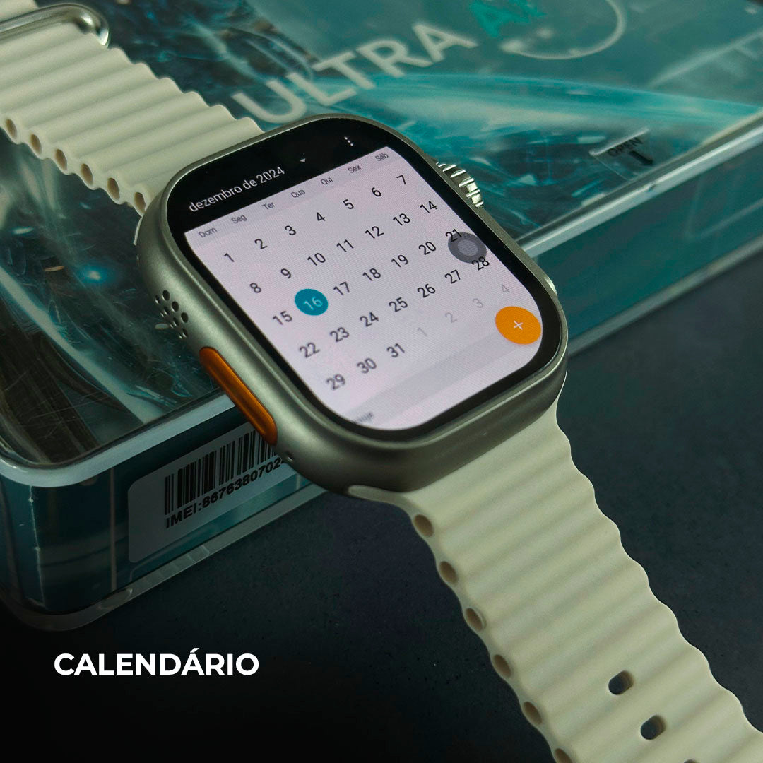 MICROWEAR ULTRA AI 3 | ANDROID 8.1| 4G/5G| 4 PULSEIRAS E CAPINHA DE ACRILICO