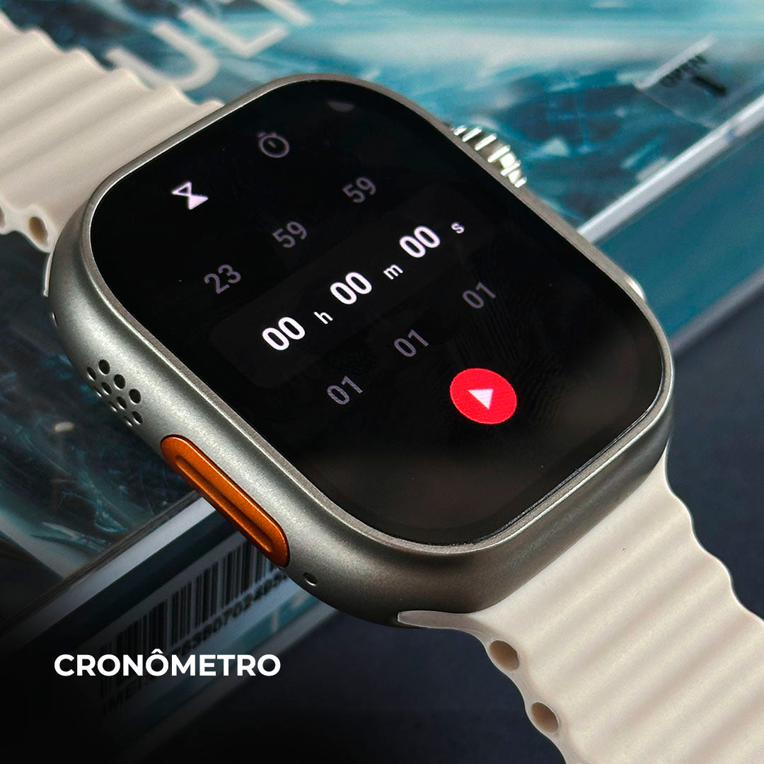 MICROWEAR ULTRA AI 3 | ANDROID 8.1| 4G/5G| 4 PULSEIRAS E CAPINHA DE ACRILICO