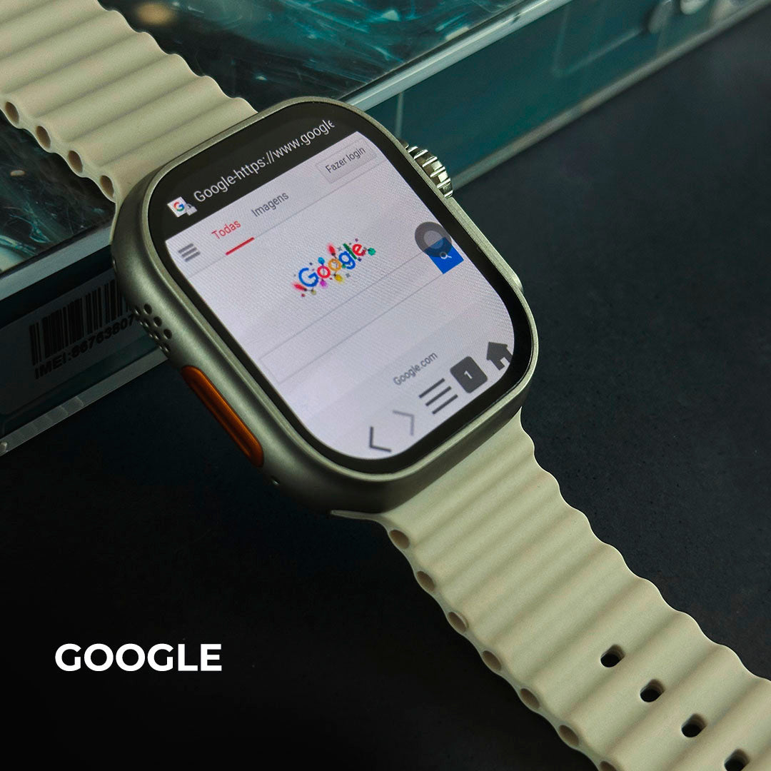 MICROWEAR ULTRA AI 3 | ANDROID 8.1| 4G/5G| 4 PULSEIRAS E CAPINHA DE ACRILICO