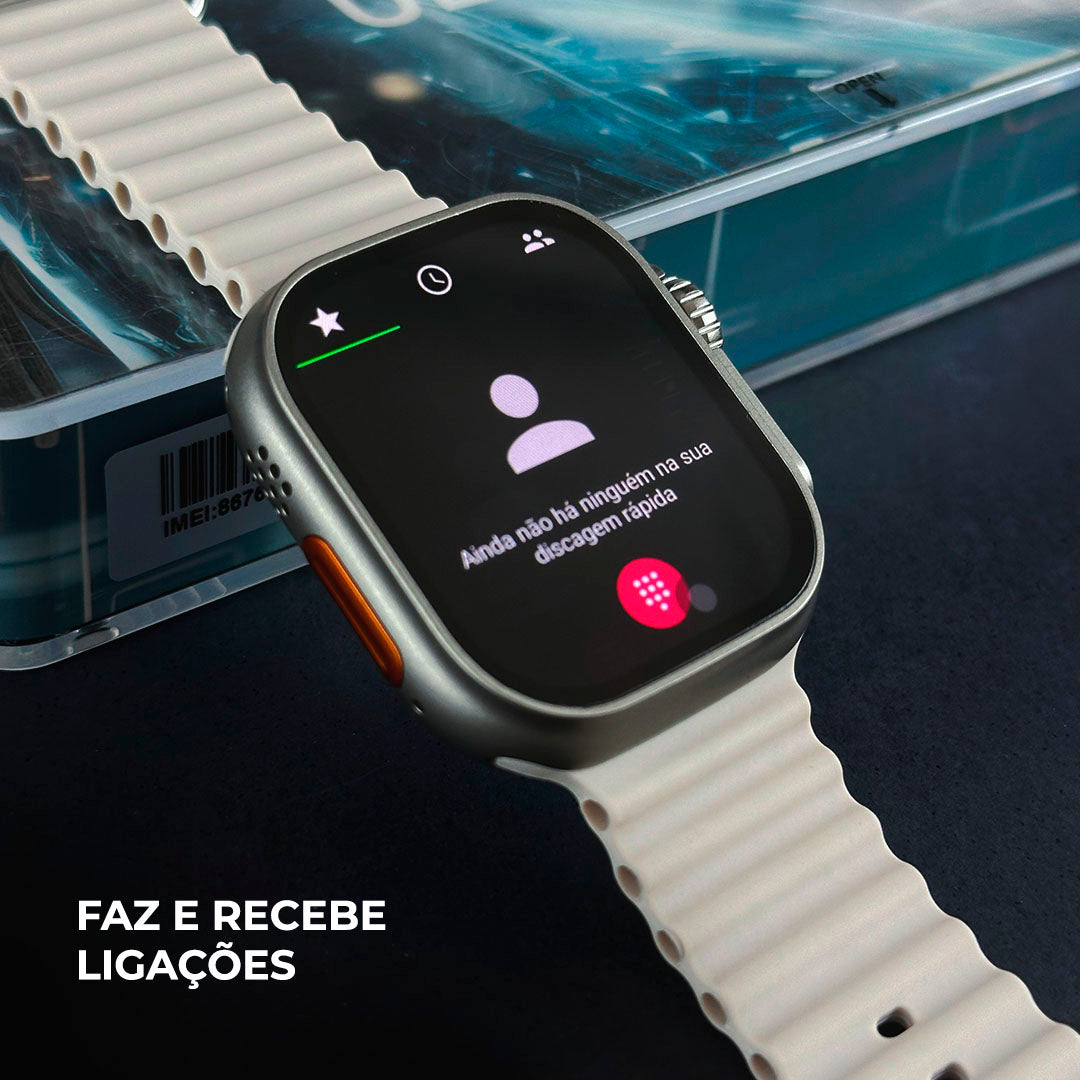 MICROWEAR ULTRA AI 3 | ANDROID 8.1| 4G/5G| 4 PULSEIRAS E CAPINHA DE ACRILICO