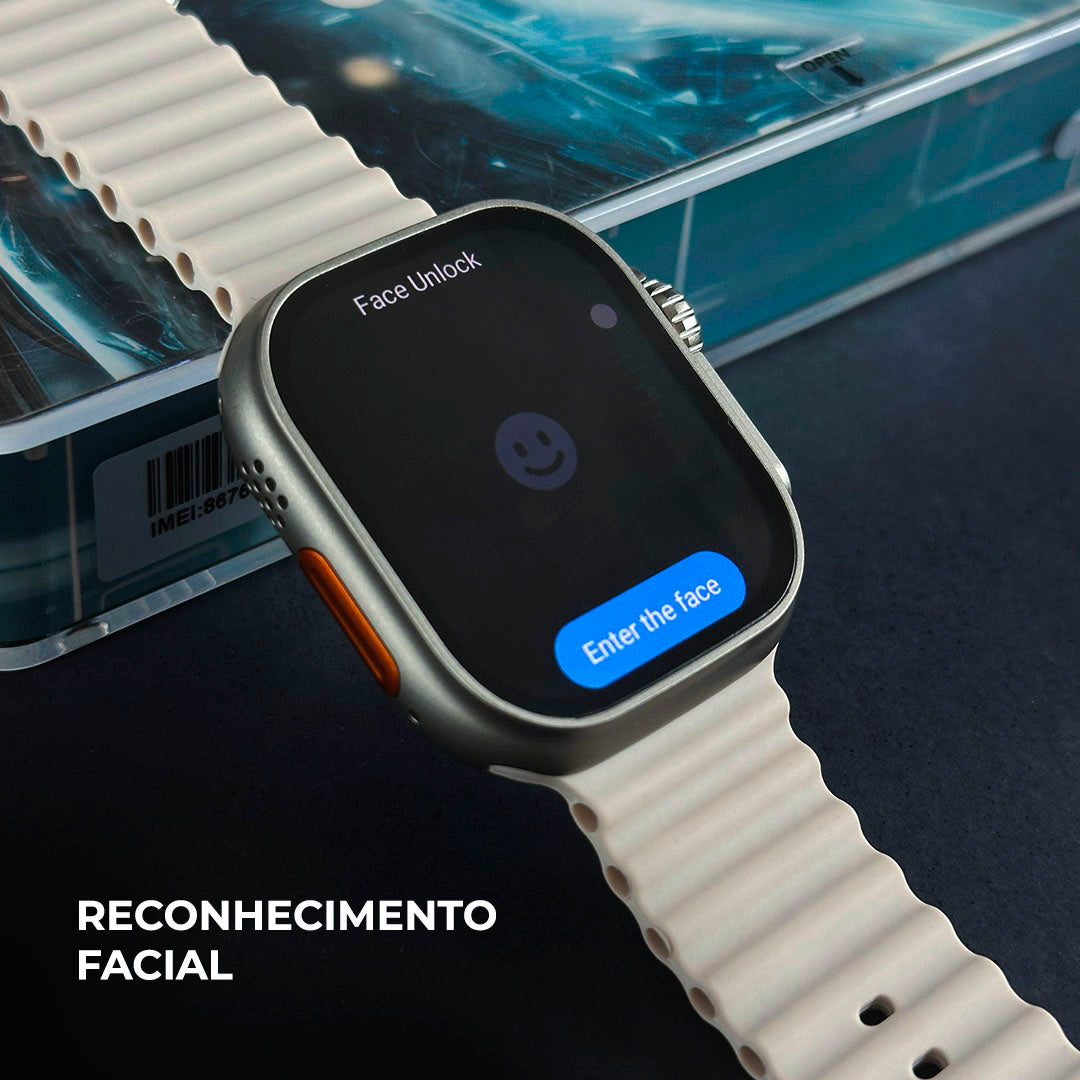 MICROWEAR ULTRA AI 3 | ANDROID 8.1| 4G/5G| 4 PULSEIRAS E CAPINHA DE ACRILICO