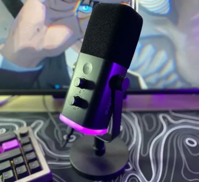 FIFINE AM8T – O Microfone Perfeito para Streaming, Gaming e Reuniões Profissionais